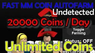 🔥NEW!🔥 Murder Mystery 2 | Extremely Fast Coin Autofarm | 20000 Coins Overnight | Undetected ✅