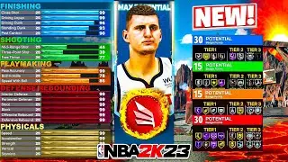 BEST CENTER BUILD NBA 2K23 (GAME BREAKING)