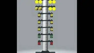 Lego NHRA .500 Full Tree Practice Simulation
