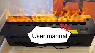 Jerez Fireplace Water Vapor Fireplace User Manual