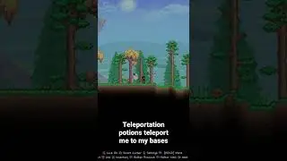Useless teleportation potions #terraria