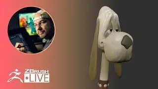 How to Sculpt a Cute Droopy Dog in ZBrush - Shane Olson