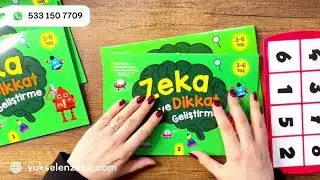 3-6 Yaş Zeka ve Dikkat Geliştirme Seti