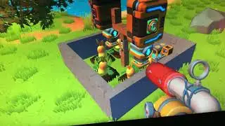 FULLY automatic potato farm! - scrap mechanic survival