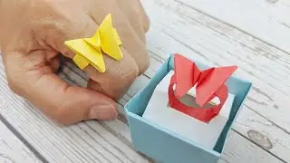 How to make Butterfly Ring - Valentine gifts