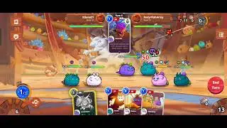 Triple Poison Vs. Termi #axieinfinity #axieorigin #axie