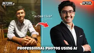 How To Create Professional Linkedin Profile Photo Using AI For *FREE* [Part-4]