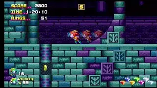 Sonic 3 A.I.R Master Edition 2 - Hydrocity Zone Act 1 Speedrun - 