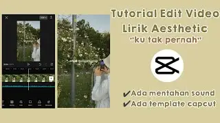 Tutorial Edit Trend Lirik Lagu 