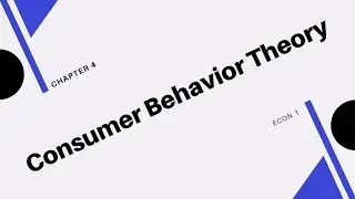Consumer Behavior Theory