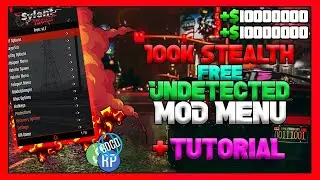 😈GTA V Online PC Sylent Mod Menu 2 2 0 + FREE DOWNLOAD  Full Recovery  UNDETECTED  + Tutorial😈