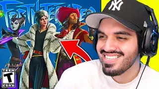 NEW *DISNEY VILLAINS* in Fortnite Season 4!! (Fortnite Halloween)