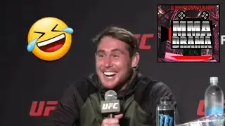 🥋 Darren Till shows off "Impecable Portuguese" then gets PERFECTLY PRANKED by American Reporter 😜😂