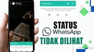 Cara Mengatasi Status WA Tidak Ada Yang Lihat | Status WA Dilihat Oleh 0