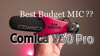 Comica CVM V30 Pro.  Best Budget Microphone for YOUTUBE VIDEOS