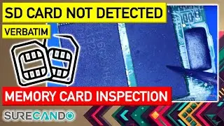 VERBATIM SD Card not detected. Data recovery required. SD Card inspection and check up.