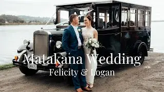 Felicity & Logan - Matakana Wedding Highlights // New Zealand Wedding