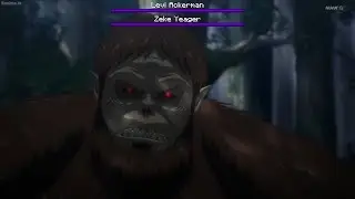 Zeke Vs Levi Boss Fight - Minecraft