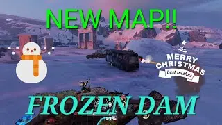 New Map FROZEN DAM First gameplay - Crossout mobile