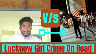 Lacknow Girl Slaps Cab Driver On Road | Viral Cab Driver & Girl Video | Girl Beating Cab Driver