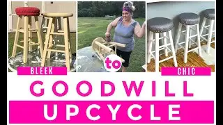GOODWILL UPCYCLE | KITCHEN STOOLS