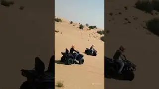 POV: You're QUAD BIKING in Dubai! ✨ 
