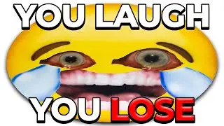 you laugh you lose meme reaction