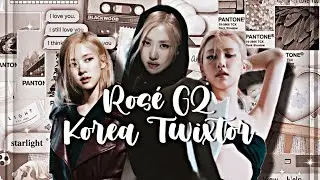 *•.Rosé GQ Korea Twixtor!.•*