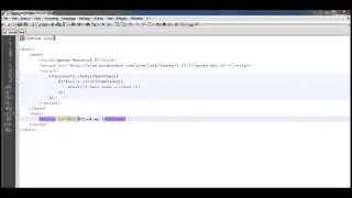 jQuery for beginners - tut 2 (Click Event)