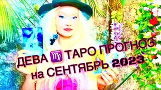ДЕВА ♍️ ТАРО ПРОГНОЗ на СЕНТЯБРЬ 2023 + КАМЕНЬ ТАЛИСМАН УДАЧИ 💎