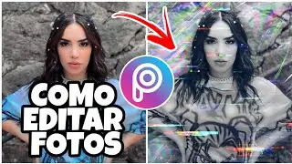cómo EDITAR fotos en PICSART | EFECTO TUMBLR | CÓMO EDITAR