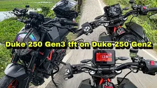 Duke 250 gen 3 tft meter install on gen 2 duke 250