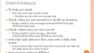 Unit tests in Symfony