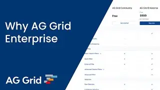 Why AG Grid Enterprise