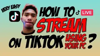 Pano mag livestream sa tiktok gamit yong pc? - How to live stream on Tiktok using your PC desktop?
