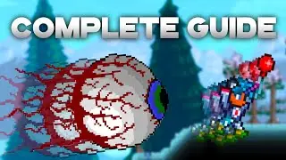 Complete Eye of Cthulu Guide | All Modes Terraria Ranger Tutorial!