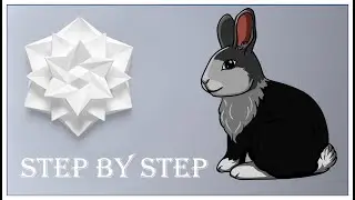 Как нарисовать кролика 🐇 How to draw a rabbit