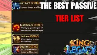 Update 10 Passives Tier List | King Legacy
