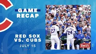 Game Highlights: Cody Bellinger's Grand Slam Powers Cubs to Win vs. Red Sox | 7/15/23
