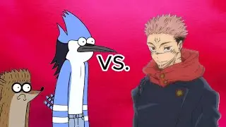 Mordecai and Rigby Vs. Sukuna