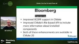 Keynote: CMake: One Tool To Build Them All - Bill Hoffman [CppNow 2021]