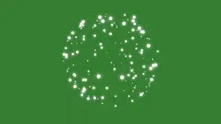 Sky Glow Effect | VFX Glow Particle On Green Screen || Glowing Fires & Drops