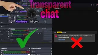 How to get Transparent Chat in OBS Studio!!