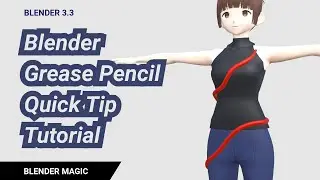 Blender Grease Pencil Quick Tip