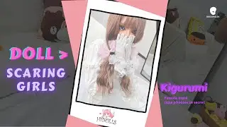 【DREAMMASK】 HIDOLLS  Female mask Kigurumi  DOLL