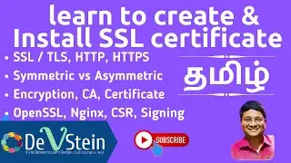 TB 01 Create & Install SSL/TLS Certificate, HTTP/HTTPS, OpenSSL, Nginx