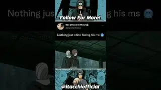 Obito flexing infront of nagato pain🔥💀