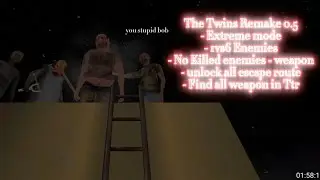 The twins remake 0.5 extreme mode my challenge || @Null2710 - #dvloper
