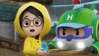Safety on a Rainy Day│Best Daily life Safety Series🚑│Kids Cartoons│Rainy Safety│Robocar POLI TV