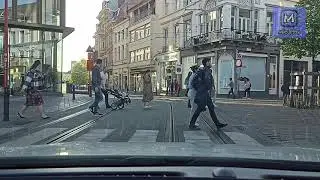 We go to the Center of Gent Belgium